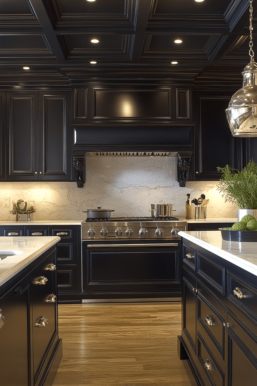 16+ Kitchen Cabinet Color Ideas That Elevate Everyday Living 14 Timeless Espresso Richness