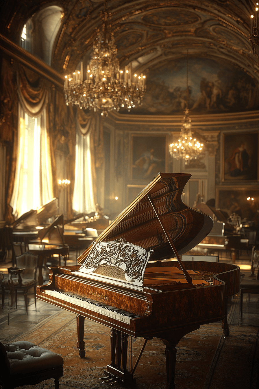 16+ Dark Academia Decor Ideas for Small Spaces With Big Character 15 Baroque Music Room