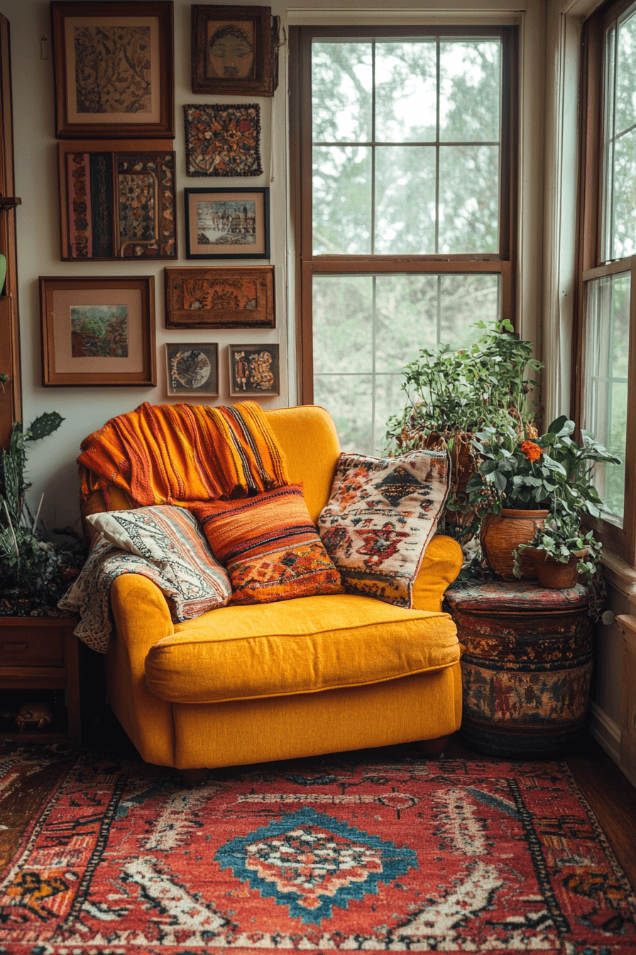 23+ Afrohemian Decor Ideas That Celebrate Culture and Creativity 15 Cozy Corners