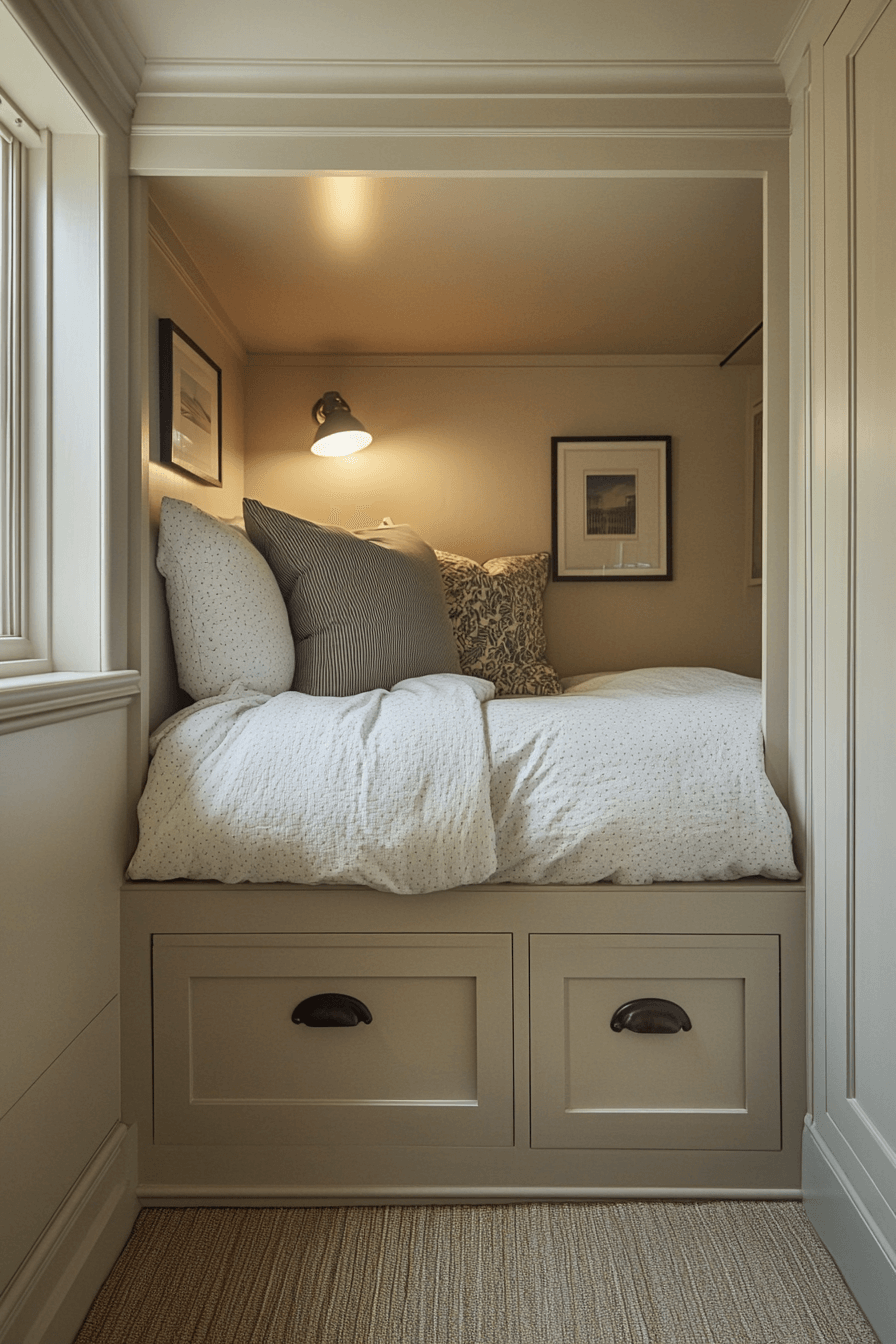 17+ Tiny Bedroom Apartment Ideas That Turn Simplicity Into Beauty 15 Hidden Storage Wonder