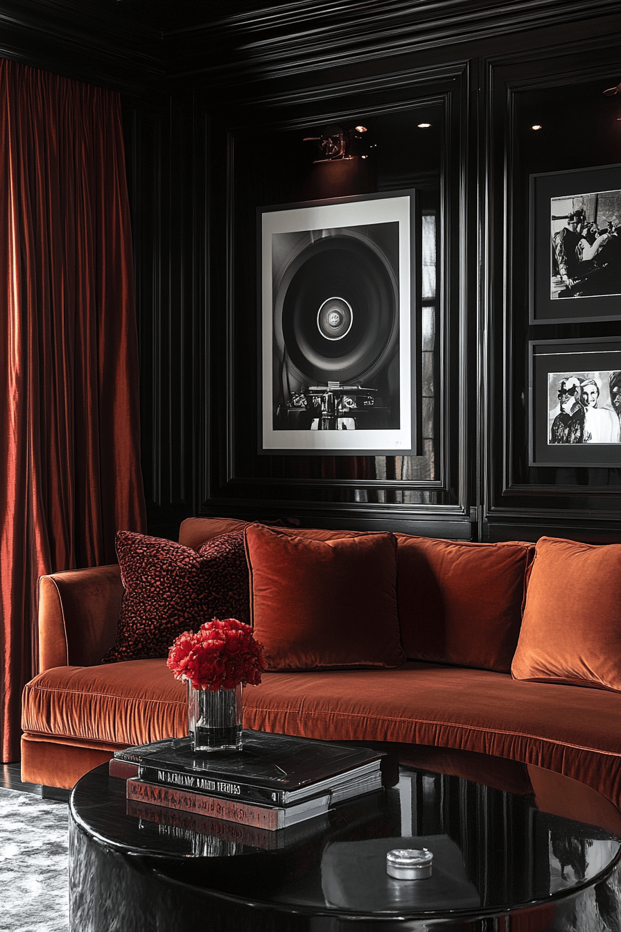 15+ Vintage Modern Living Room Inspiration That Blends Tradition and Trend 15 Hollywood Glamour