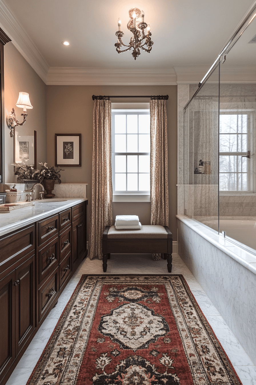 17+ Transitional Bathroom Design Looks That Make Any Home Shine 15 Luxury Traditional Bathroom