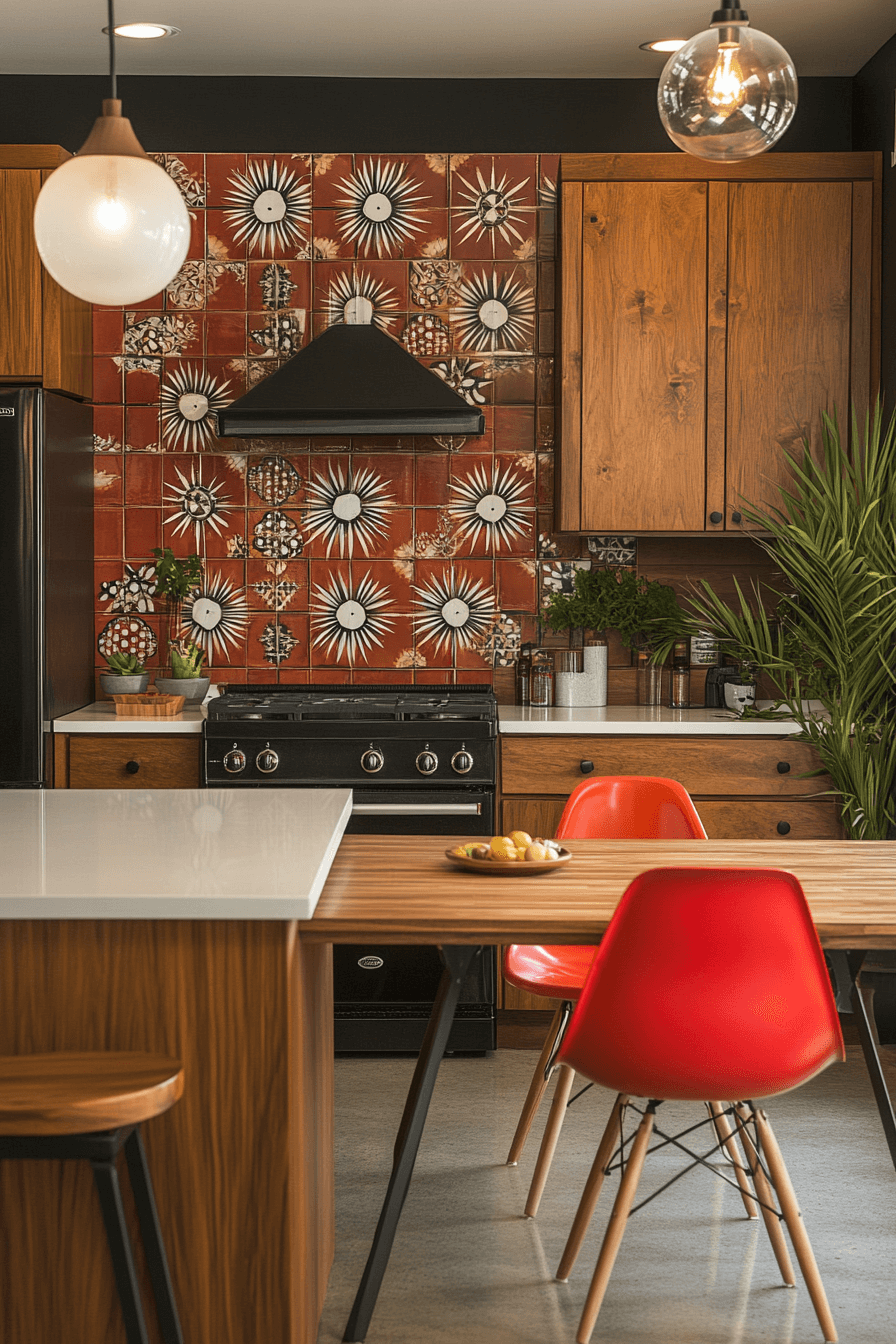 17+ Antique Kitchen Decor Concepts for Small Yet Stunning Spaces 15 Mid Century Vintage Kitchen Flair