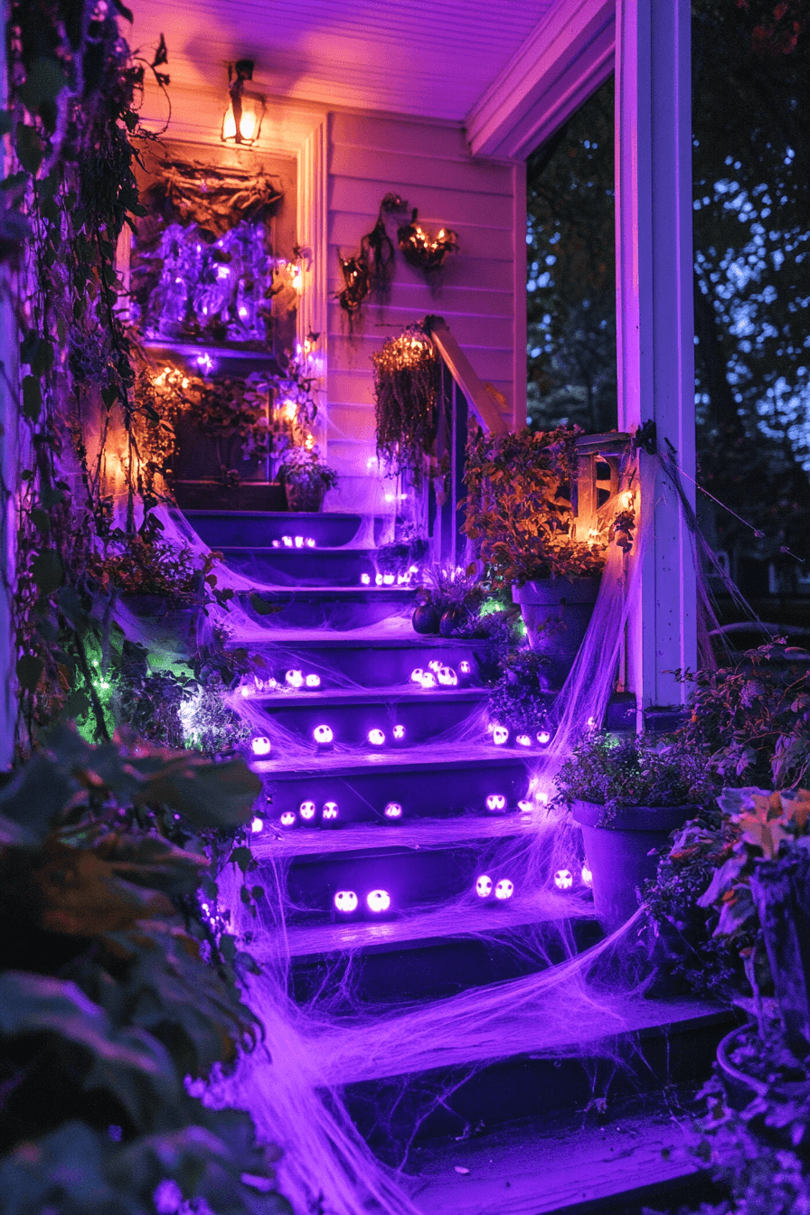 16+ Halloween Decor Front Porch Looks That Mix Fun and Fright 15 Monster Meet Up Spot