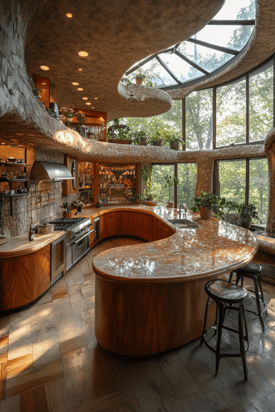 19+ Mid Century Modern Kitchen Ideas That Blend Retro and Timeless Style 15 Natures Touch Kitchen