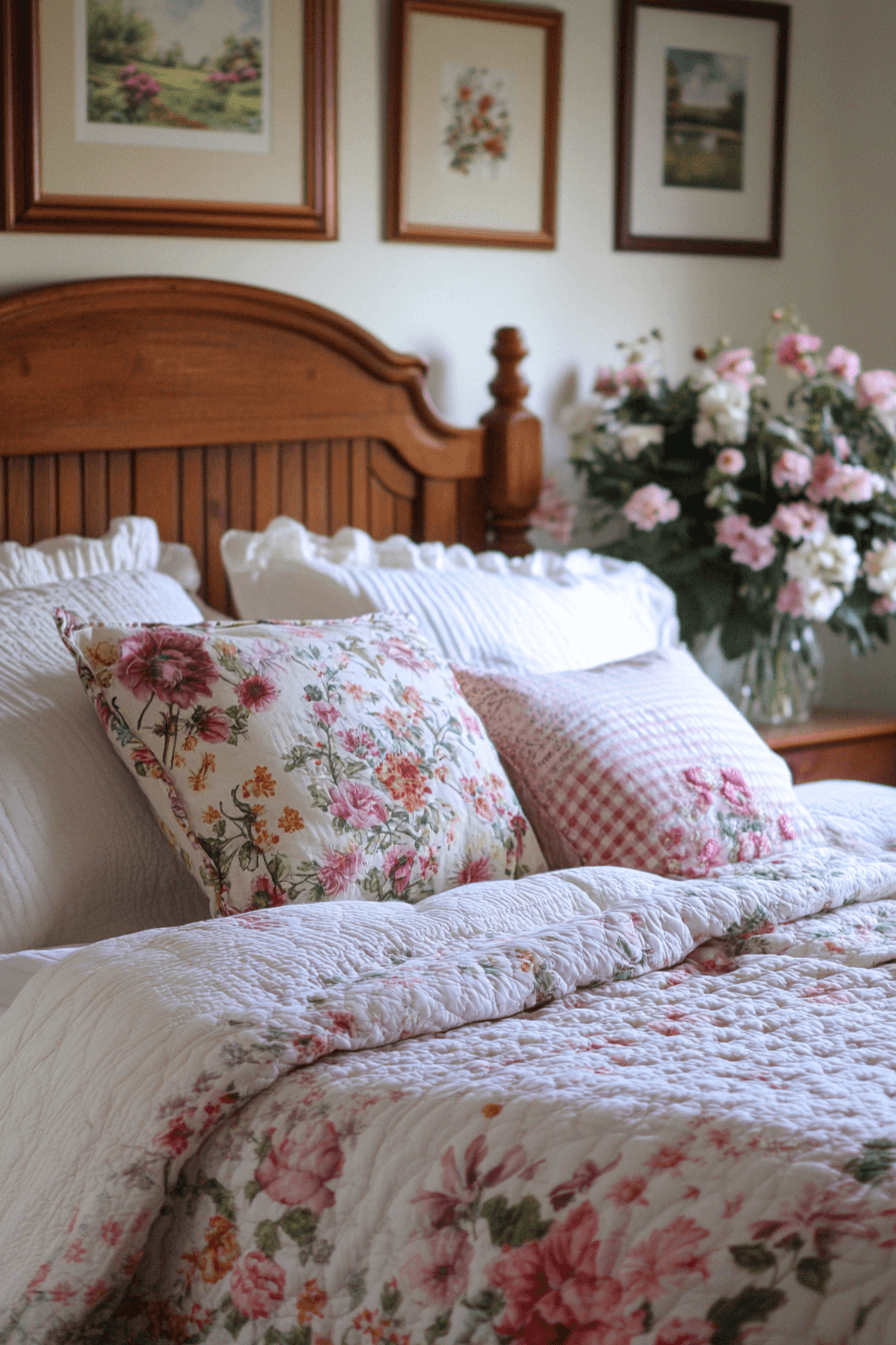 16+ Feminine Bedroom Inspiration for Creating a Calming Oasis 15 Rustic French Inspiration