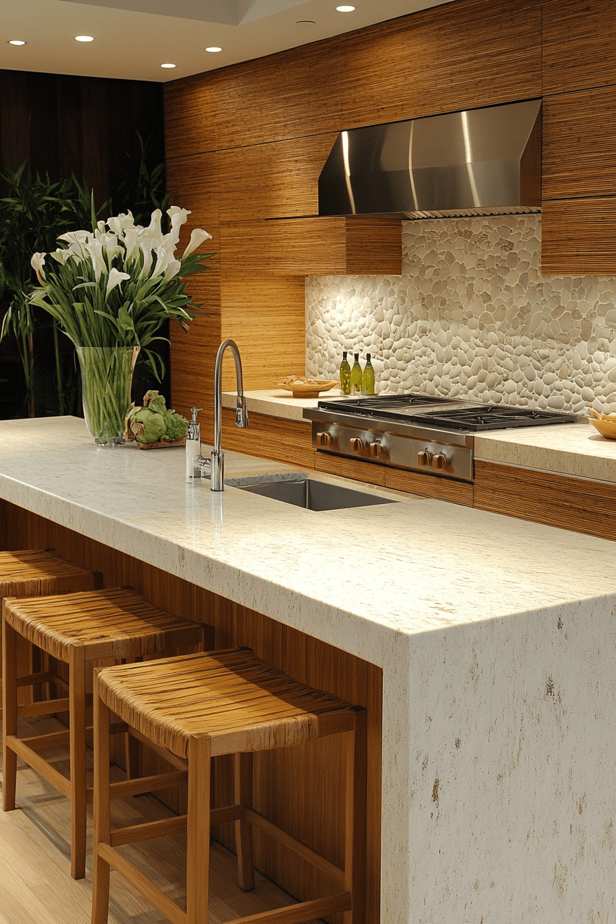 19+ Contemporary Kitchens That Prove Modern Design Can Still Feel Cozy 15 Serene Zen Kitchen Design