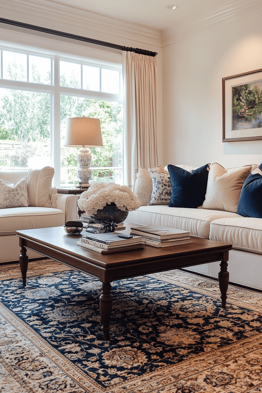 15+ Transitional Living Room Looks That Create a Chic and Relaxing Escape 15 Streamlined Cozy Corner