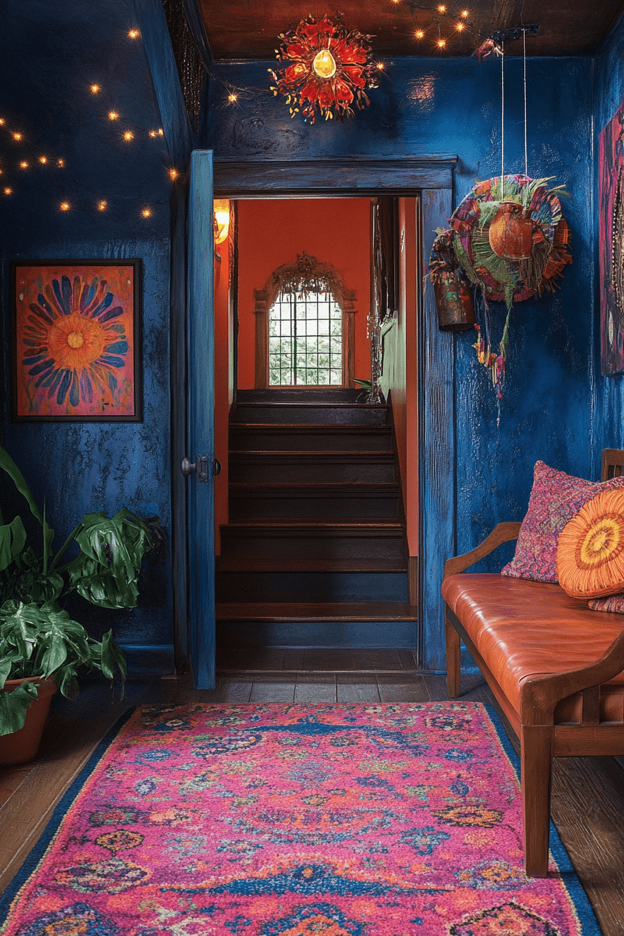 15+ Boho Entryway Ideas That Create a Warm First Impression 15 Whimsical Boho Magic