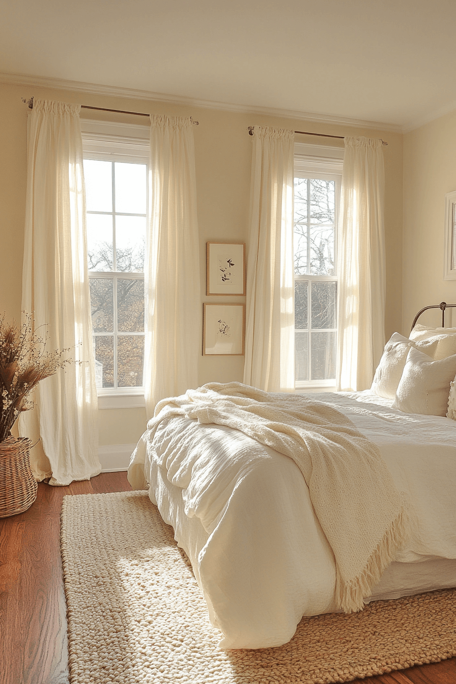 16+ Tiny Bedroom Decor Tips That Prove Small Rooms Can Shine 16 Airy Window Treatments