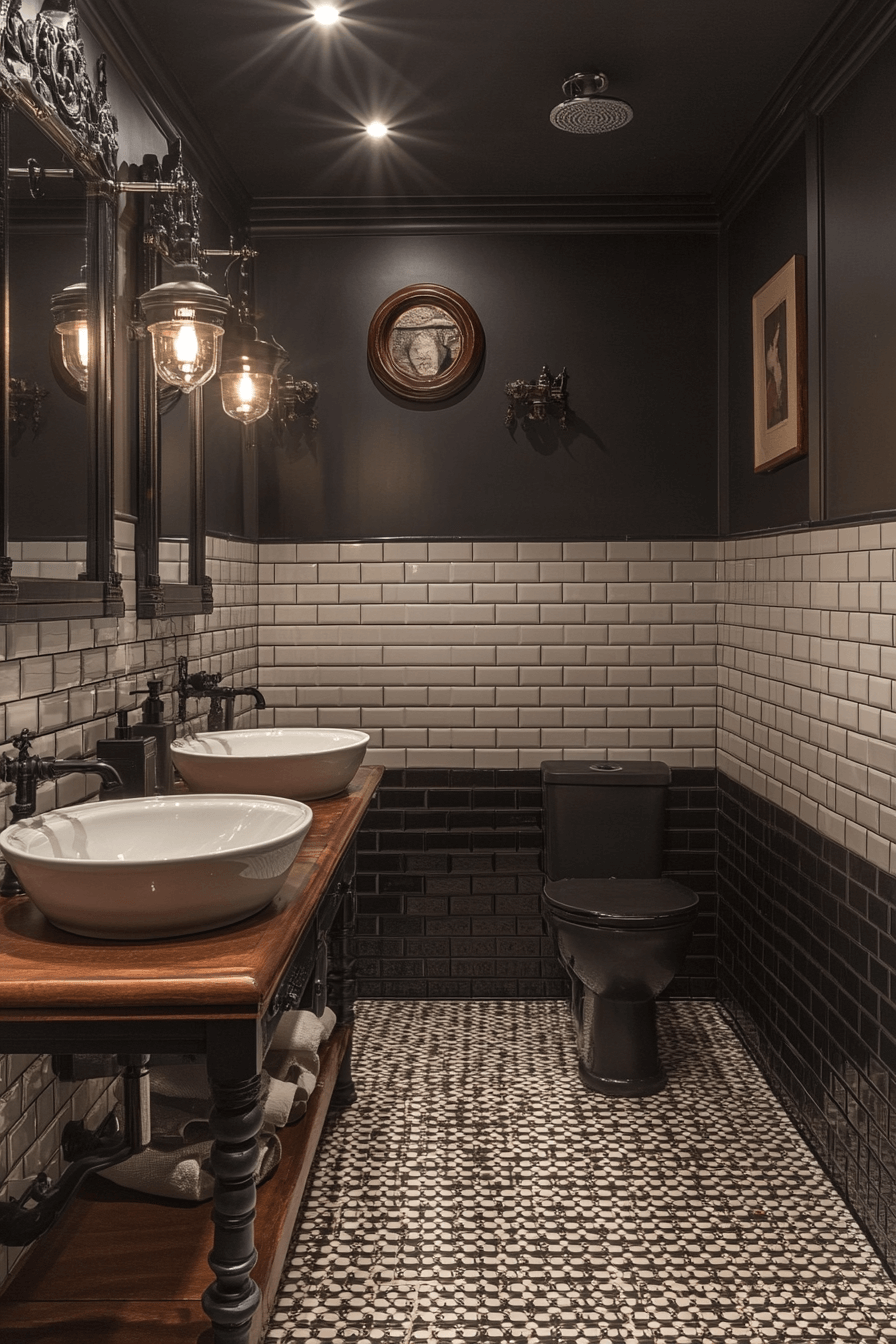 16+ Bathroom Tile Design Ideas That Add Style and Personality Instantly 16 Art Deco Revival