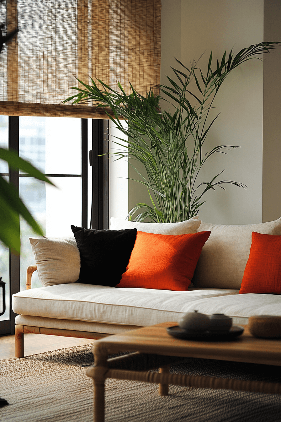 15+ Vintage Modern Living Room Inspiration That Blends Tradition and Trend 16 Asian Zen Minimalism