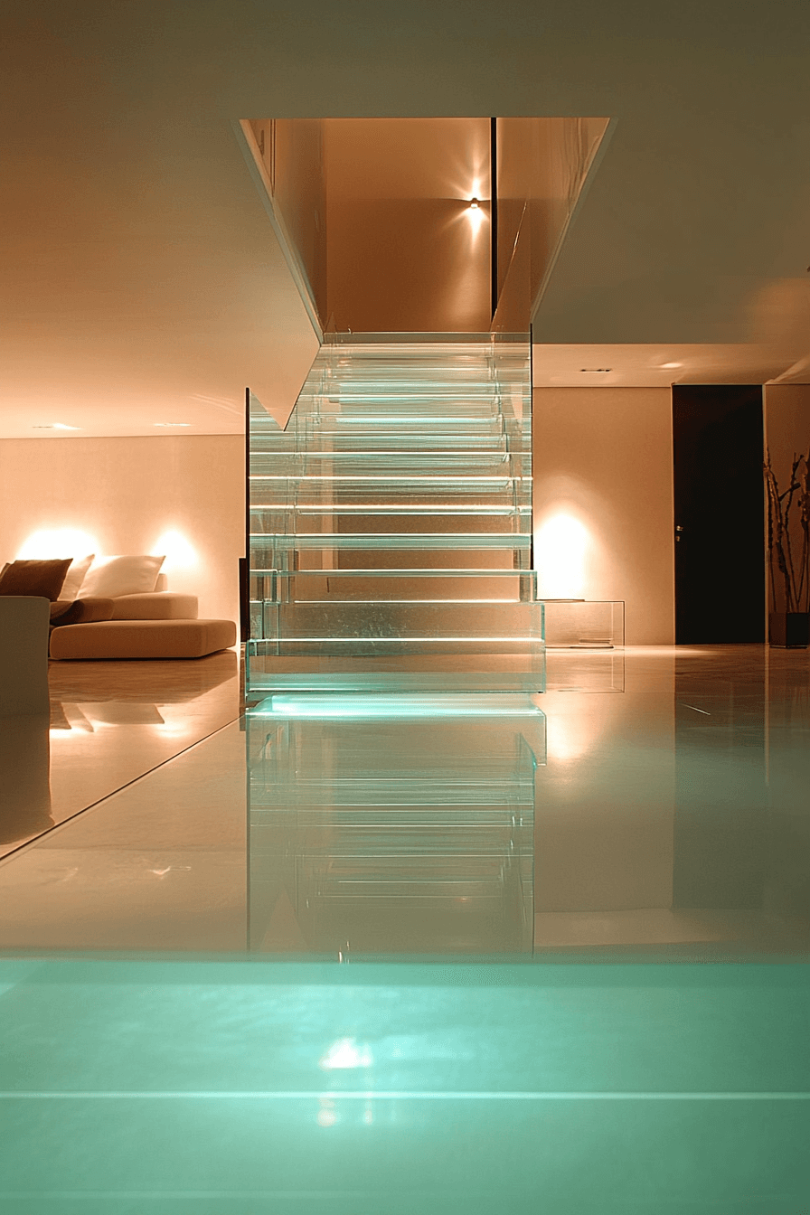 23+ Staircase Entryway Ideas That Bring Modern Comfort Into Tradition 16 Crystal Clear