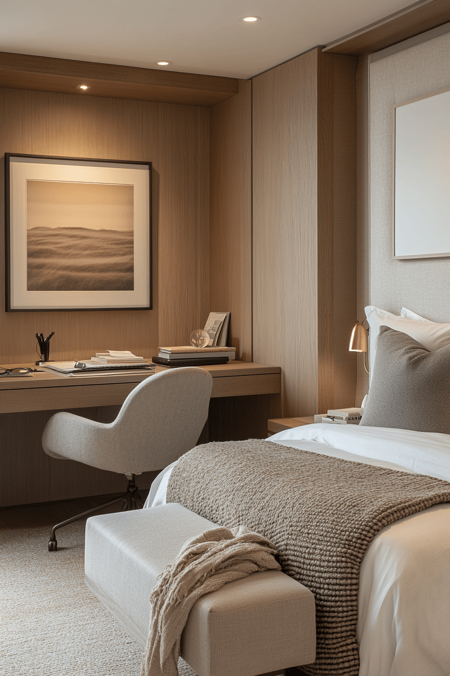 16+ Guest Room Office Combo Hacks for Multipurpose Living 16 Farmhouse Guest Room Office Combo With Pergola Overhang