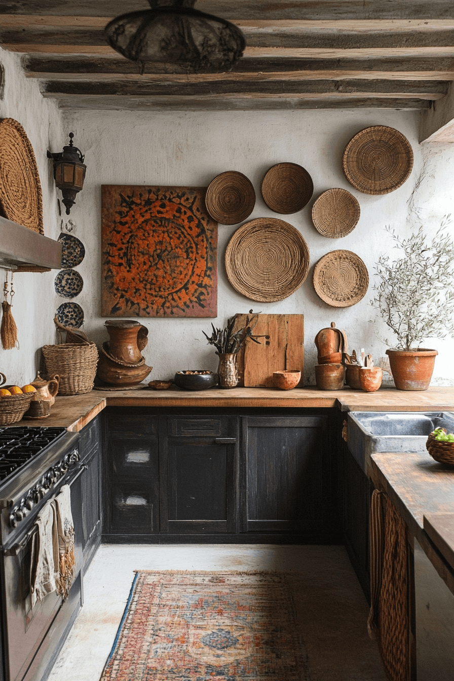 Boho Kitchen Ideas for a Warm and Free-Spirited Cooking Retreat 16 Gallery Kitchen Style