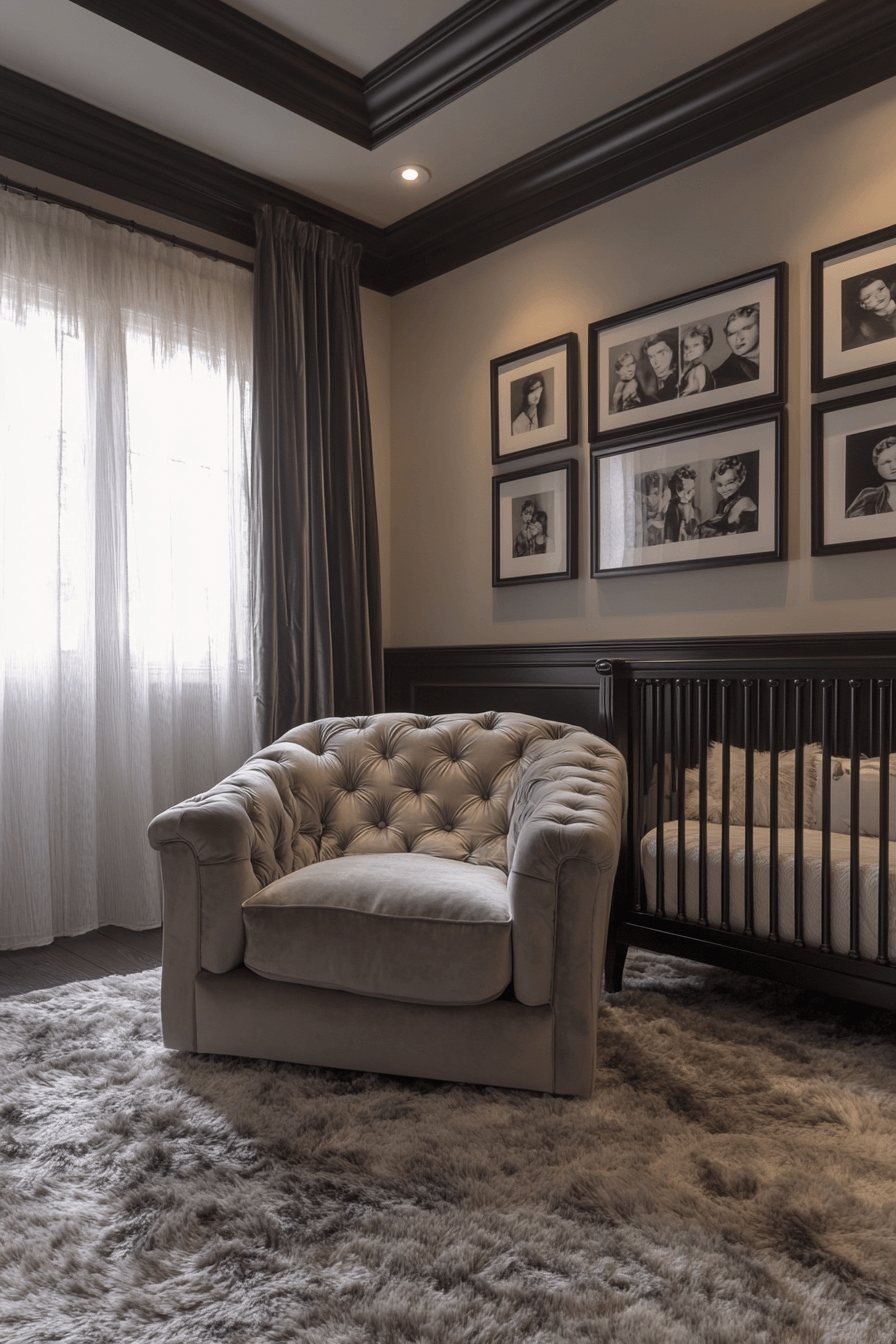 18+ Vintage Inspired Nursery Looks to Create a Dreamy Baby Haven 16 Hollywood Glam Baby Room