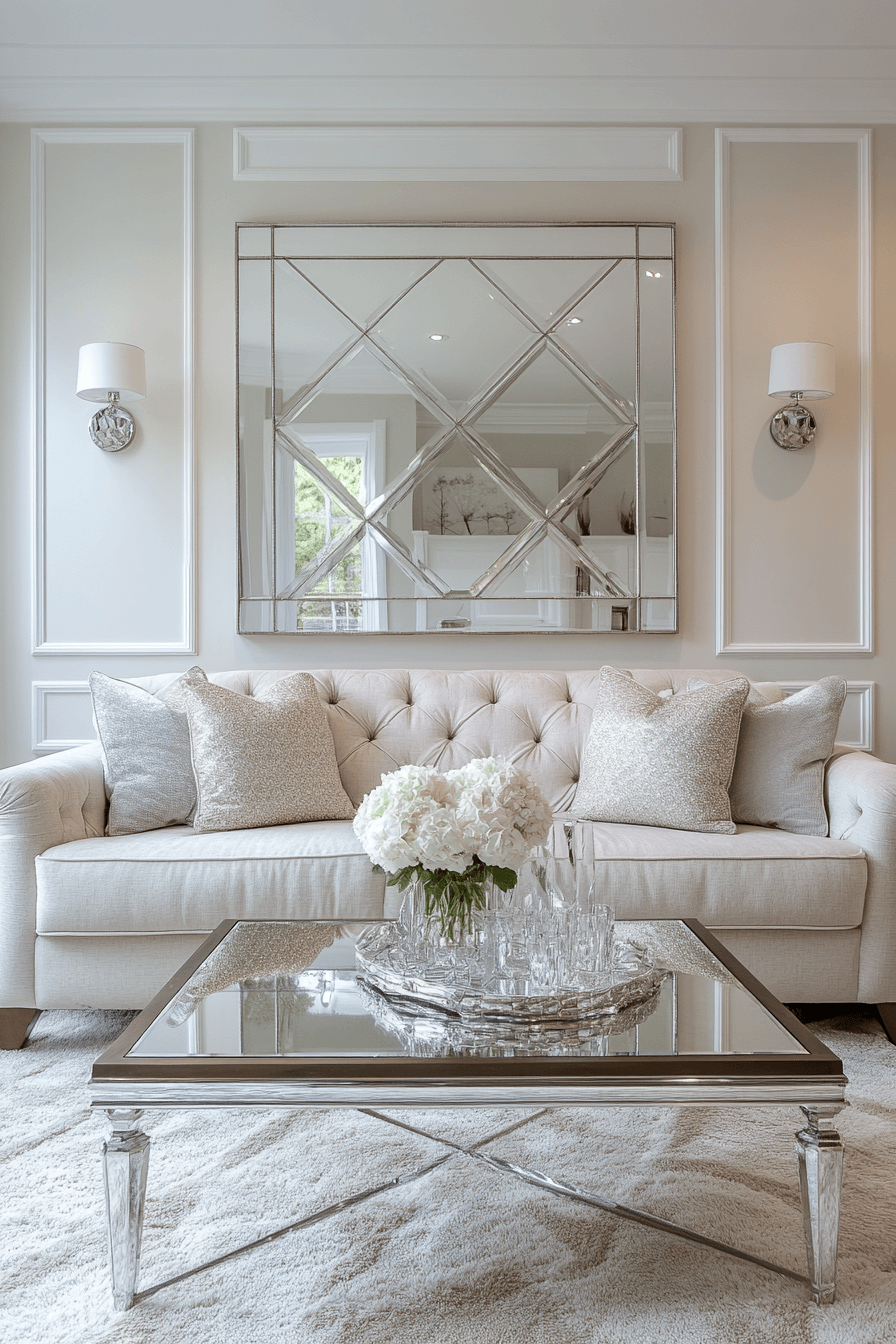 18+ Tiny Living Room Ideas for Making Every Inch Count With Style 16 Mirrors To Expand Space