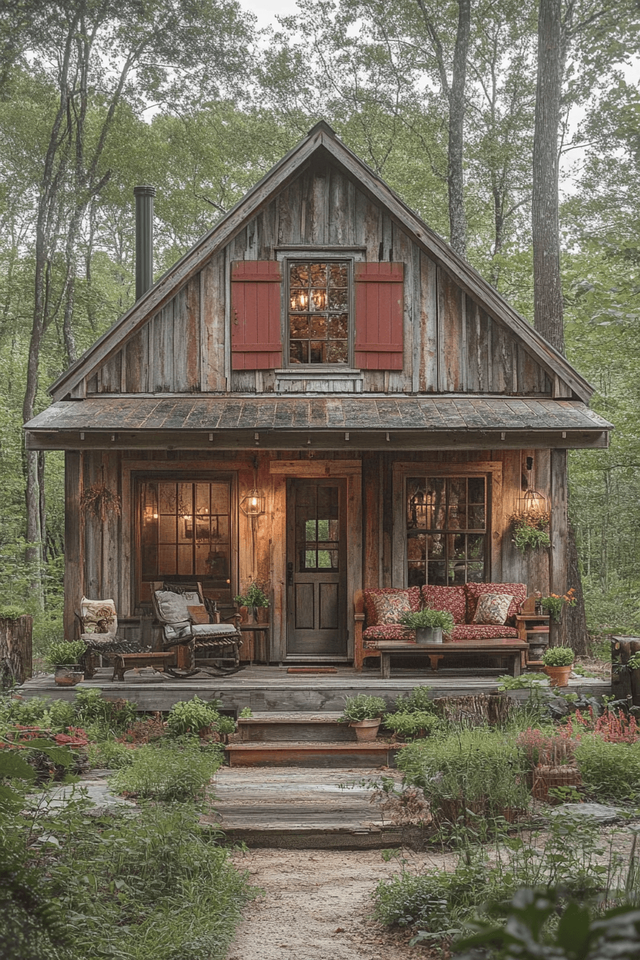 16+ Small Barn House Ideas for a Bright and Airy Country Home Feel 16 Solo Retreat Design