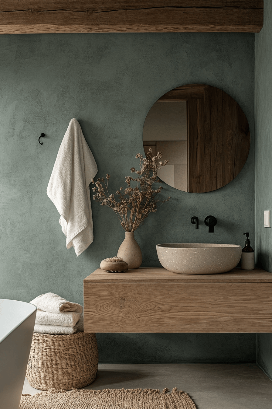 19+ Blue Bathroom Decor Inspiration for a Chic and Modern Vibe 16 Tranquil Soft Blue Haven