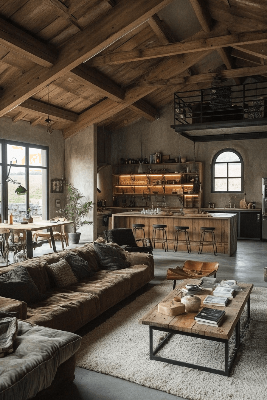 15+ Industrial Living Room Looks to Create a Chic Urban Vibe 16 Warehouse Living Room