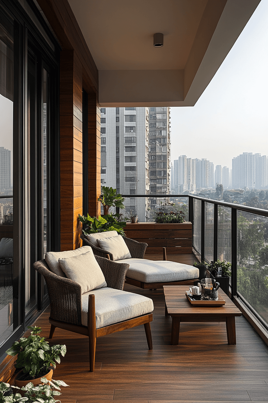19+ Small Apartment Balcony Ideas to Inspire a Space Full of Charm 17 Budget Luxury Lounge