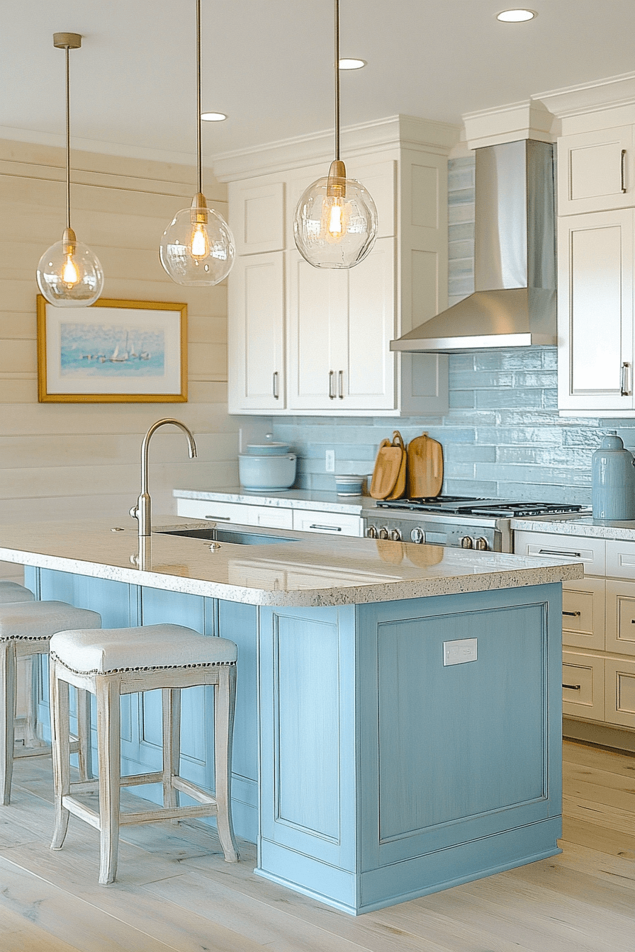 19+ Contemporary Kitchens That Prove Modern Design Can Still Feel Cozy 17 Coastal Modern Kitchen