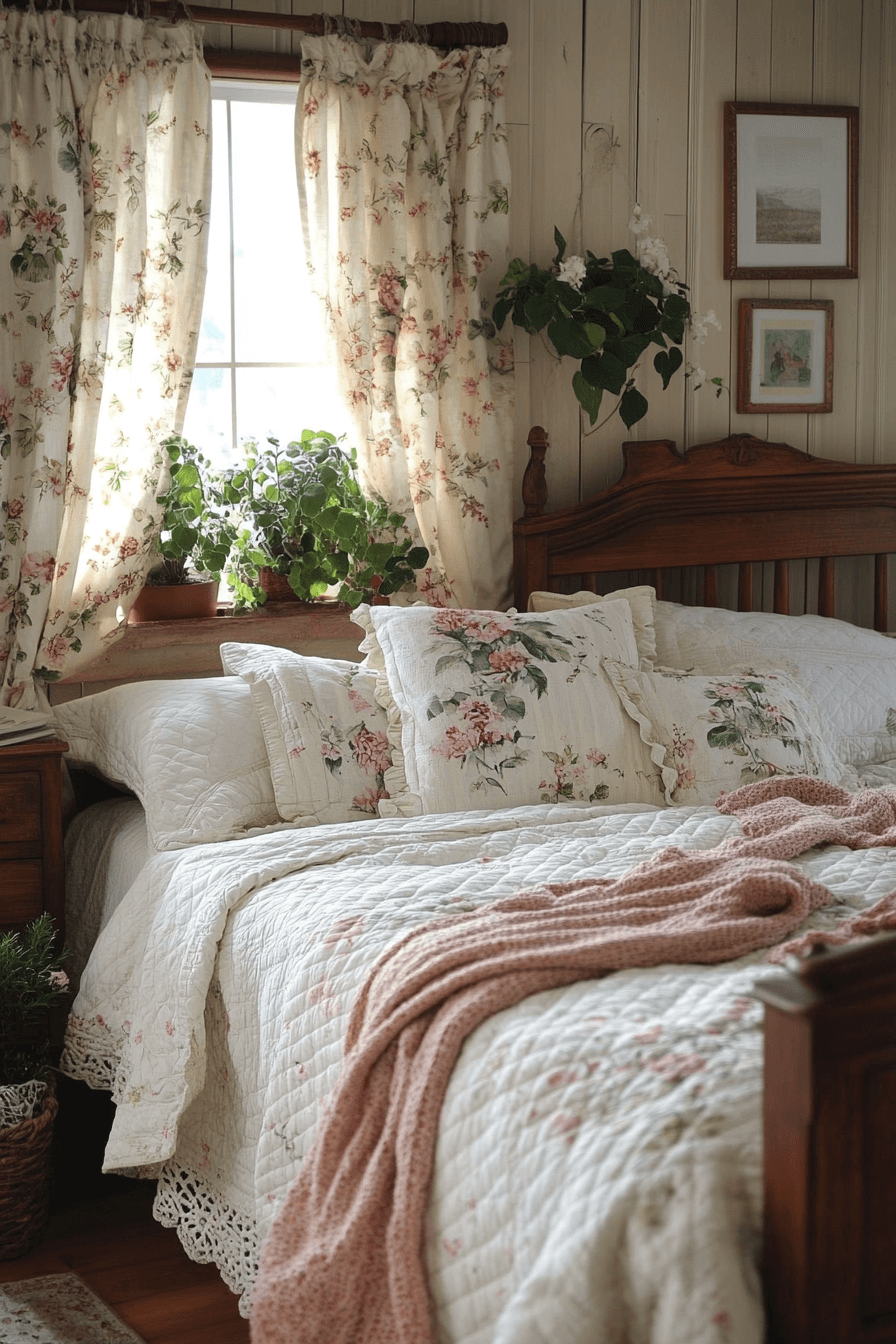 15+ Beige Bedroom Ideas for a Chic and Affordable Refresh 17 Cottagecore Beige Charm