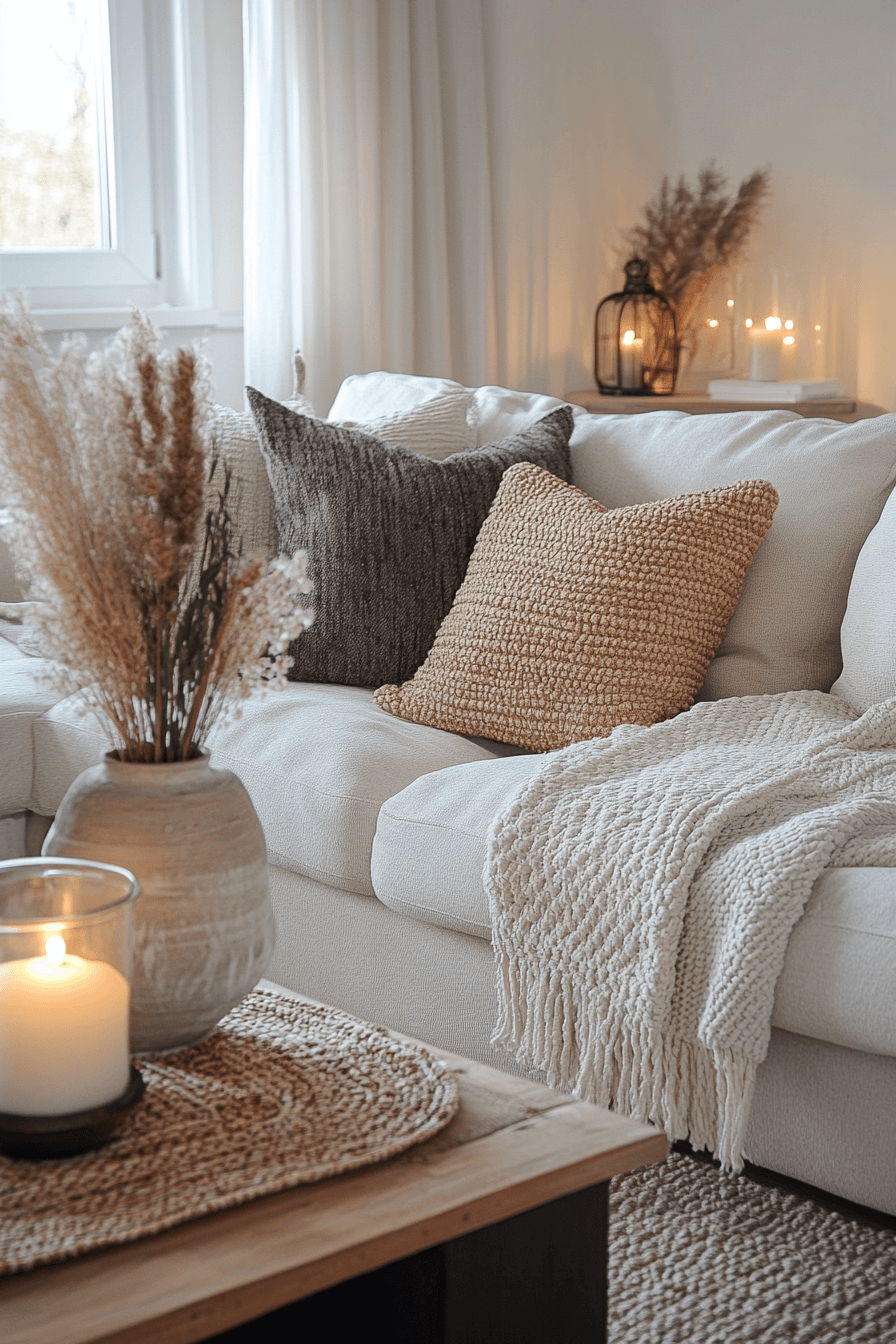 19+ Scandi Boho Living Room Inspiration for a Relaxed Modern Vibe 17 Cozy Corner Nooks