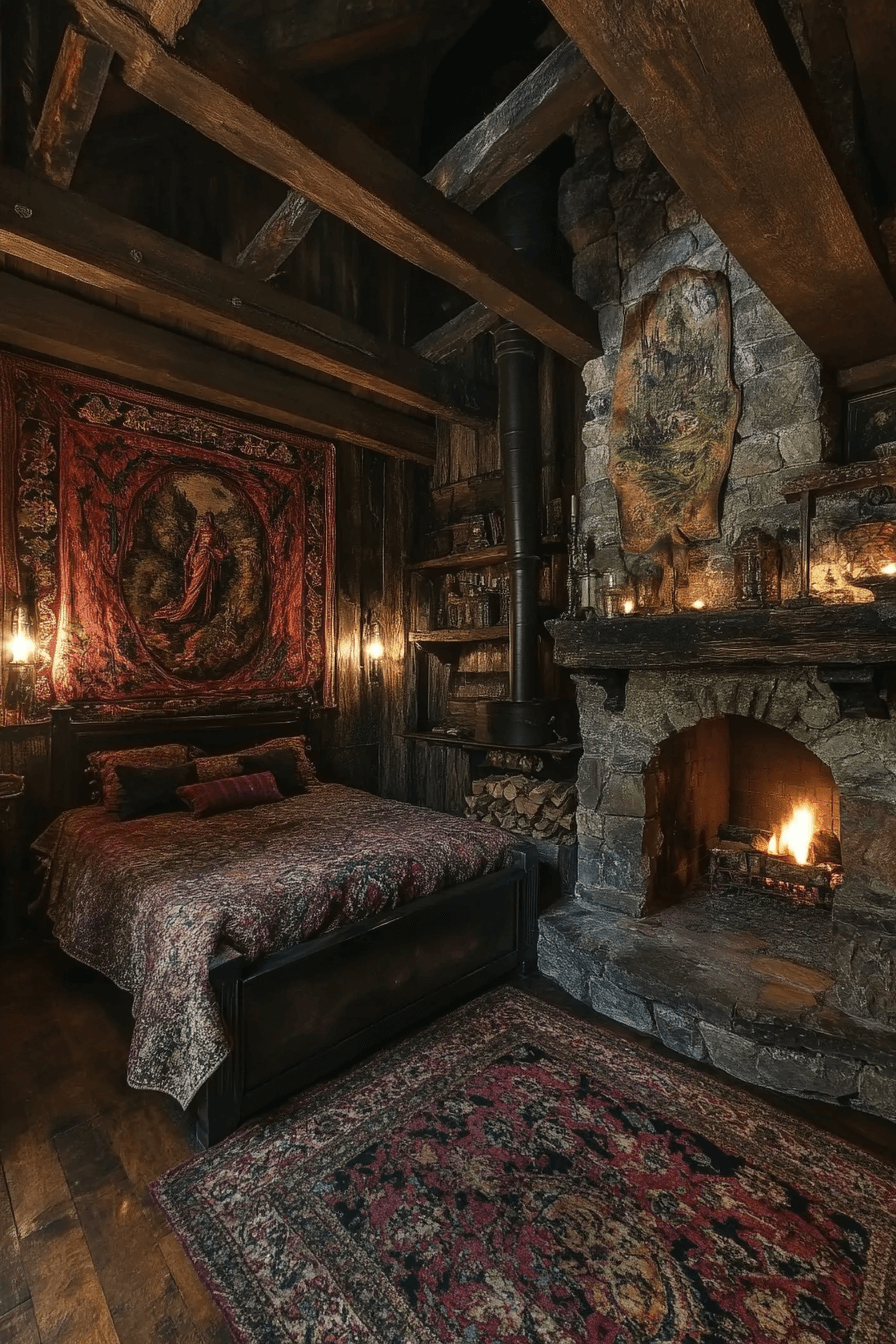17+ Enchanted Bedroom Ideas That Bring Magic Into Everyday Living 17 Dragons Mystic Lair