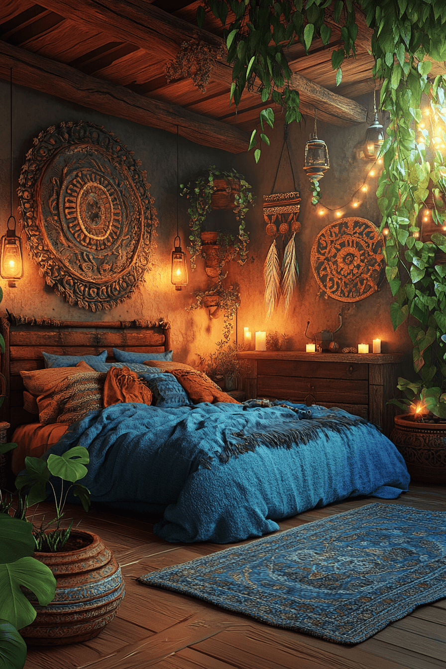 15+ Rustic Boho Witchy Bedroom Looks That Add Personality and Charm 17 Elements Magic Space