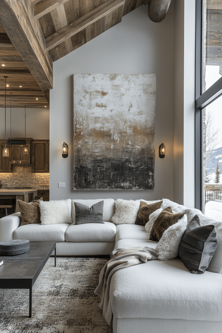 16+ Industrial Farmhouse Living Room Looks That Mix Comfort With Edge 17 Fusion Farmhouse Lounge