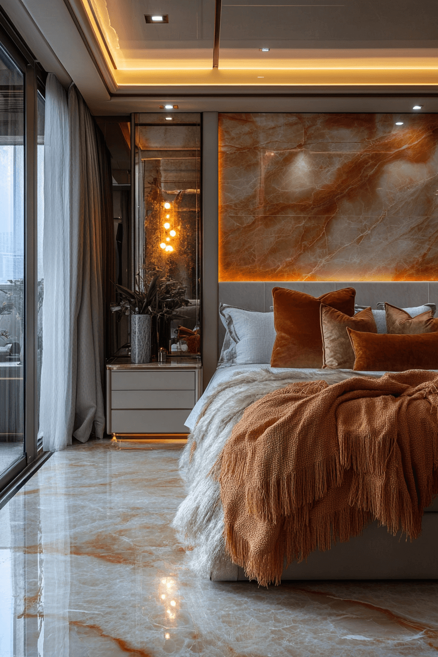 25+ Luxury Bedroom Master Ideas That Capture Modern Elegance 17 Marble Luxe Refuge
