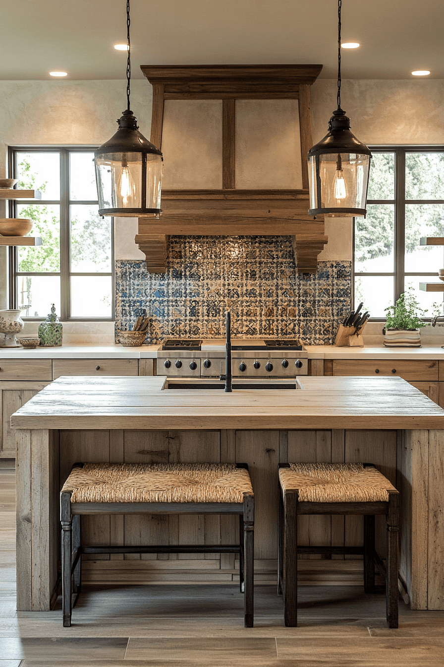 17+ Rustic Kitchen Ideas That Highlight Natural Beauty and Texture 17 Rustic Artisan Kitchen Craft