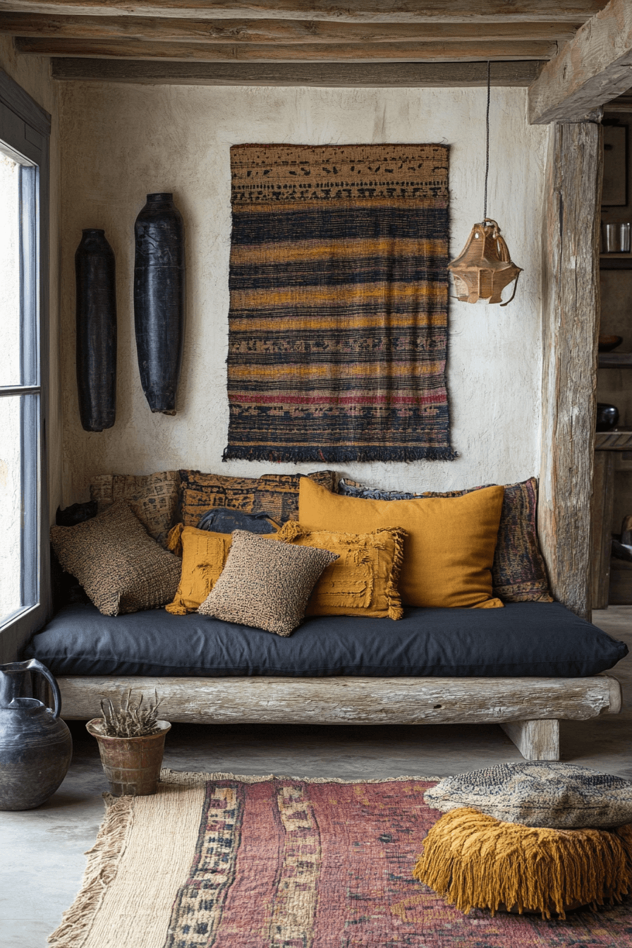 23+ Afrohemian Decor Ideas That Celebrate Culture and Creativity 17 Tactile Beauty