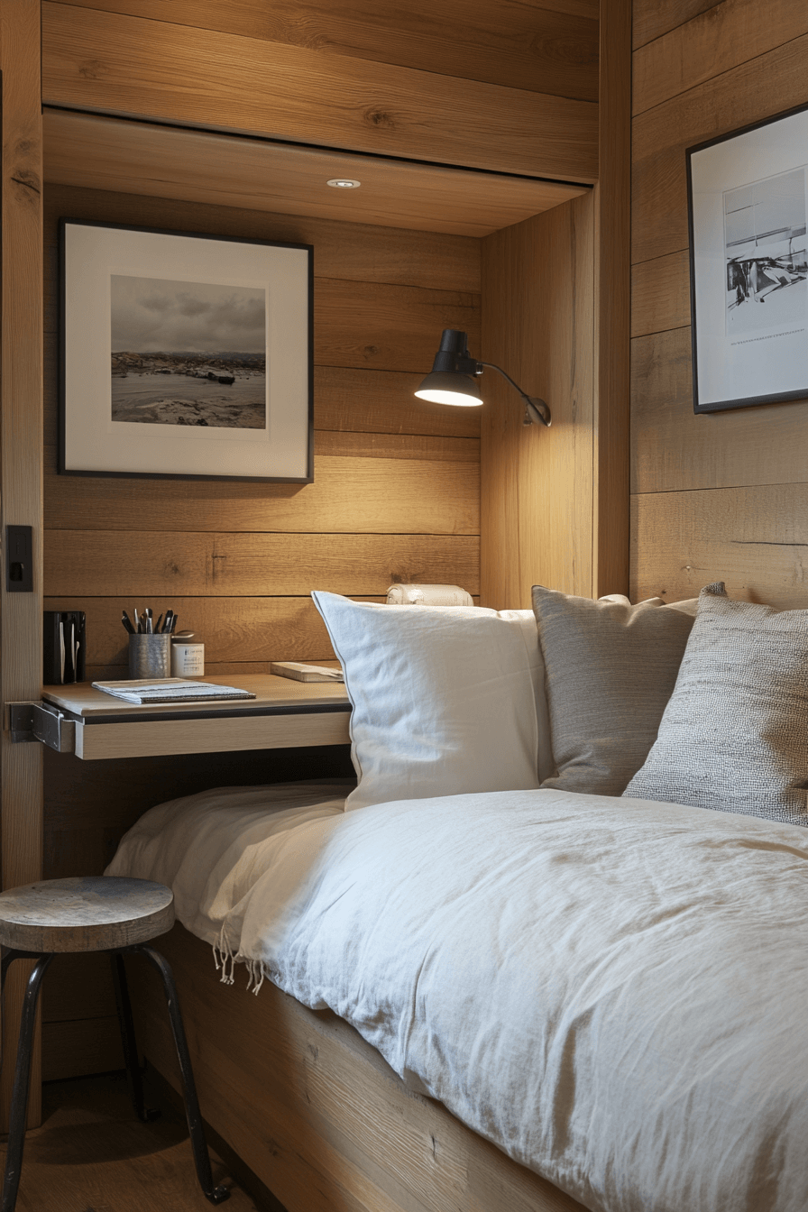 18+ Tiny Bedroom Ideas for a Bright and Airy Small-Space Look 17 Wall Art Workshop