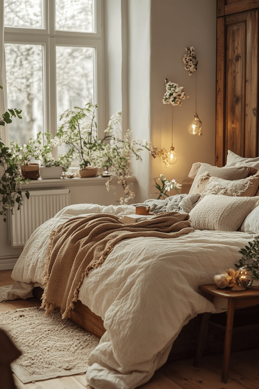 18+ Grey Boho Bedroom Looks That Turn Simplicity Into Sophistication 17 Warm Grey Retreat