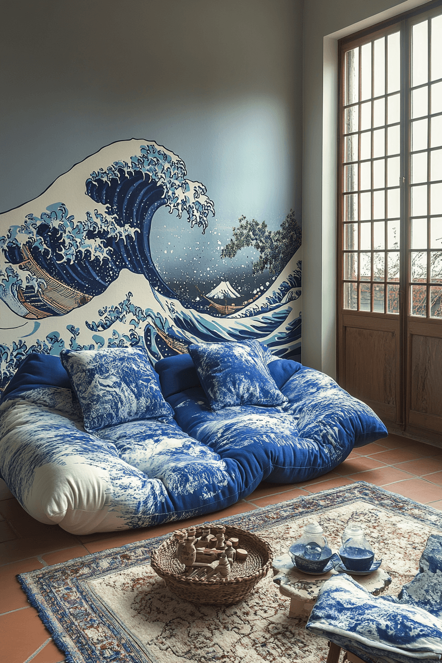 21+ Boho Coastal Bedroom Inspiration for a Space Full of Personality 17 Wave Watcher