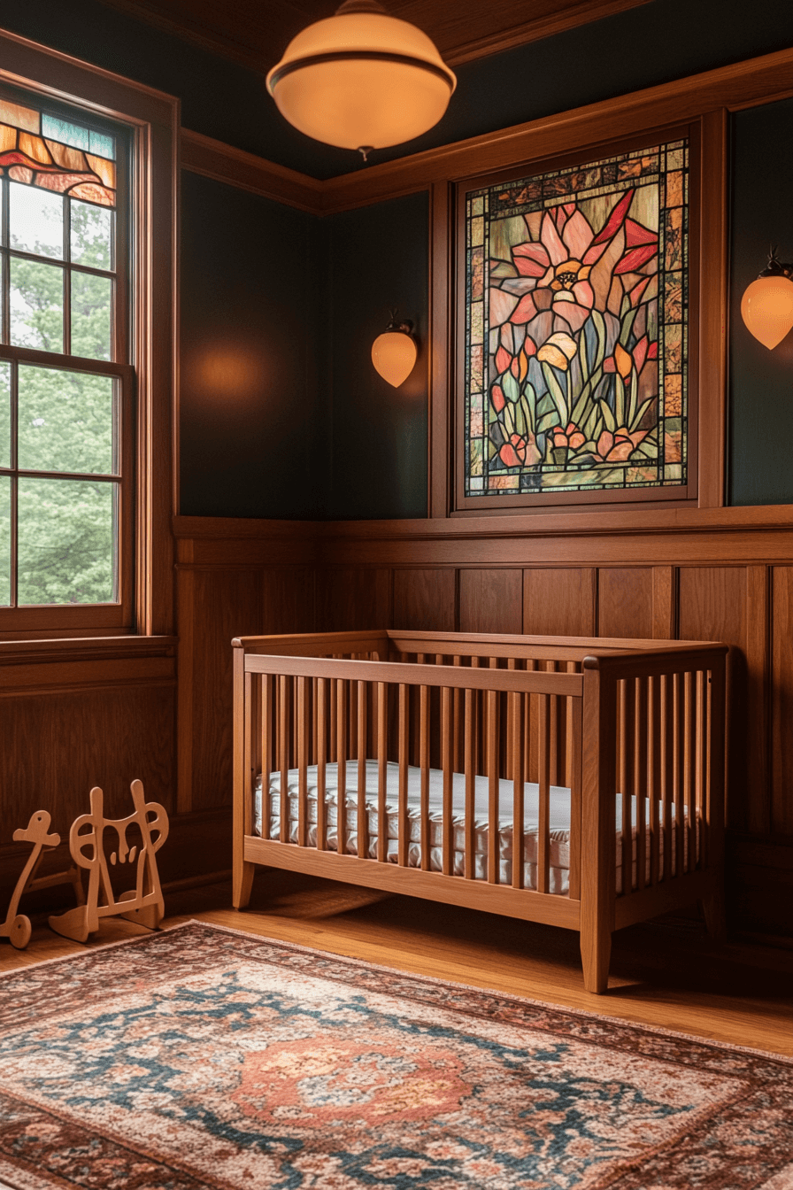 19+ Vintage Modern Nursery Ideas to Create a Unique and Memorable Space 18 Artisan Baby Room