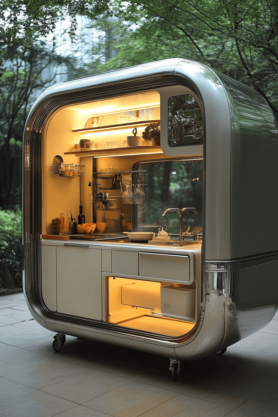 17+ Tiny Apartment Kitchen Ideas to Make Cooking Fun and Easy 18 Efficient Tiny Kitchen