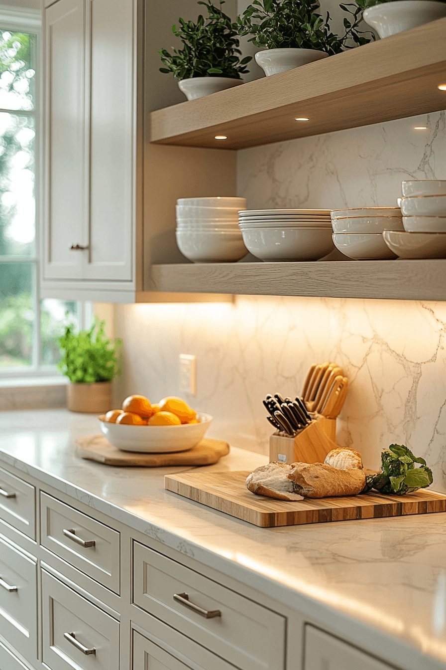 19+ Contemporary Kitchens That Prove Modern Design Can Still Feel Cozy 18 Open Shelving Contemporary Kitchen