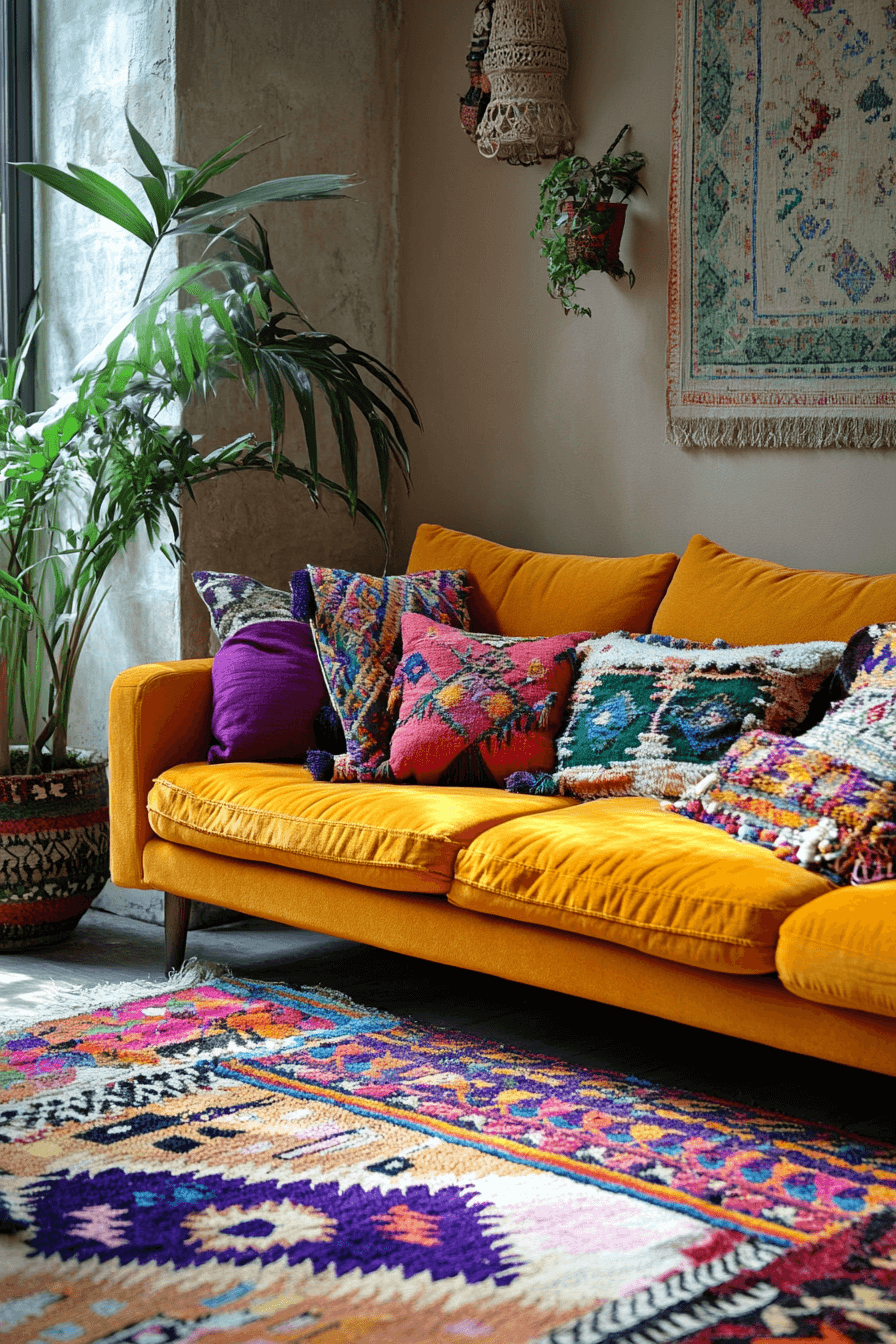 19+ Scandi Boho Living Room Inspiration for a Relaxed Modern Vibe 18 Pure Nordic Boho