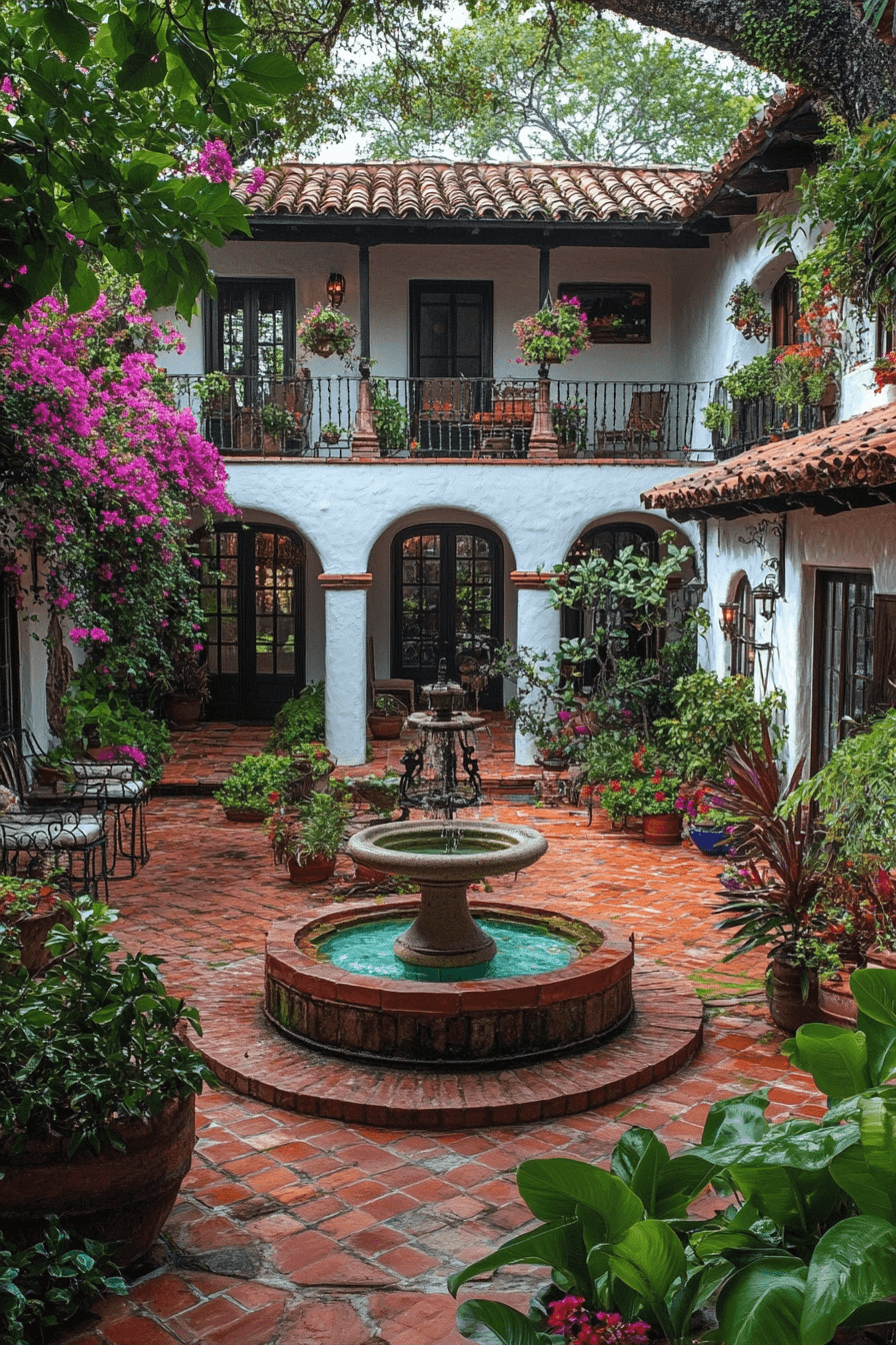 18+ Old Money Home Decor Ideas to Blend Tradition With Modern Style 18 Spanish Hacienda Sophistication
