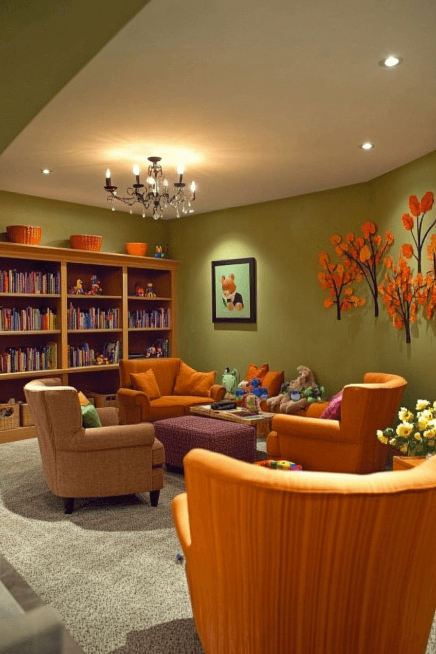 18+ Finished Basement Ideas That Elevate Storage and Style in One 18 Versatile Family Friendly Basement