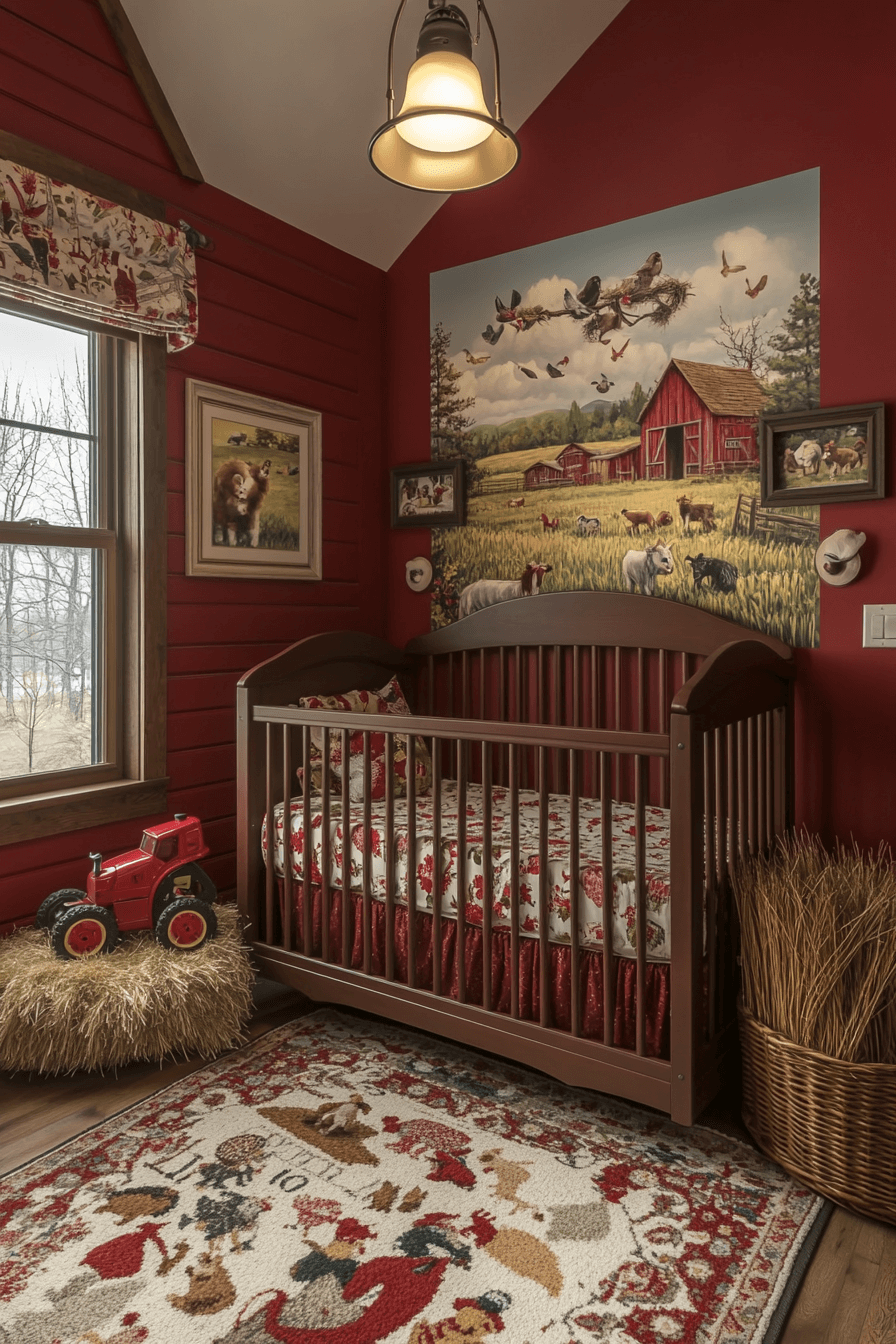 20+ Nursery Room Ideas for a Boy to Inspire Everyday Happiness 19 Barnyard Buddies Haven