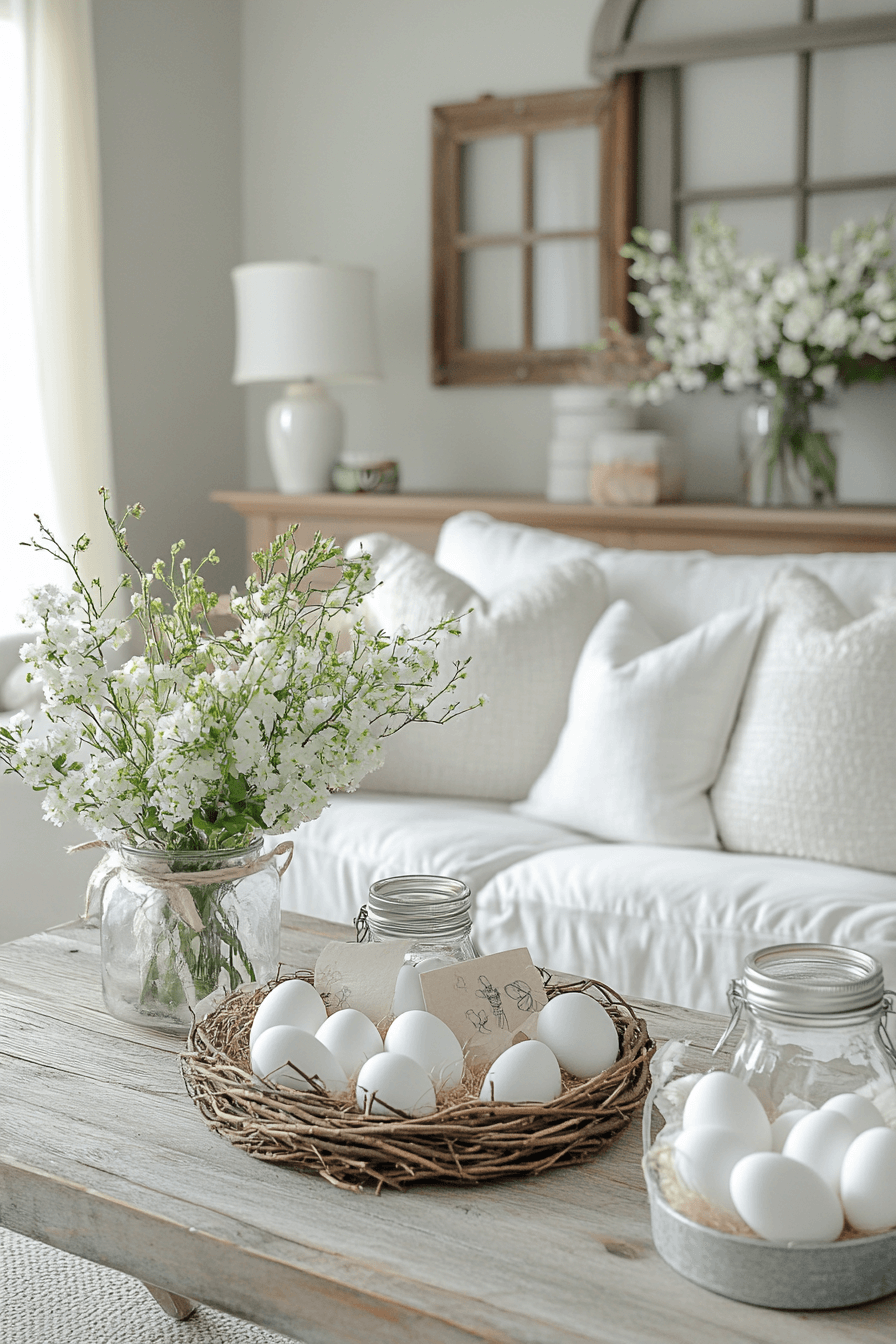 20+ Easter Living Room Decor That Works Beautifully on Any Budget 19 Diy Easter Cheer