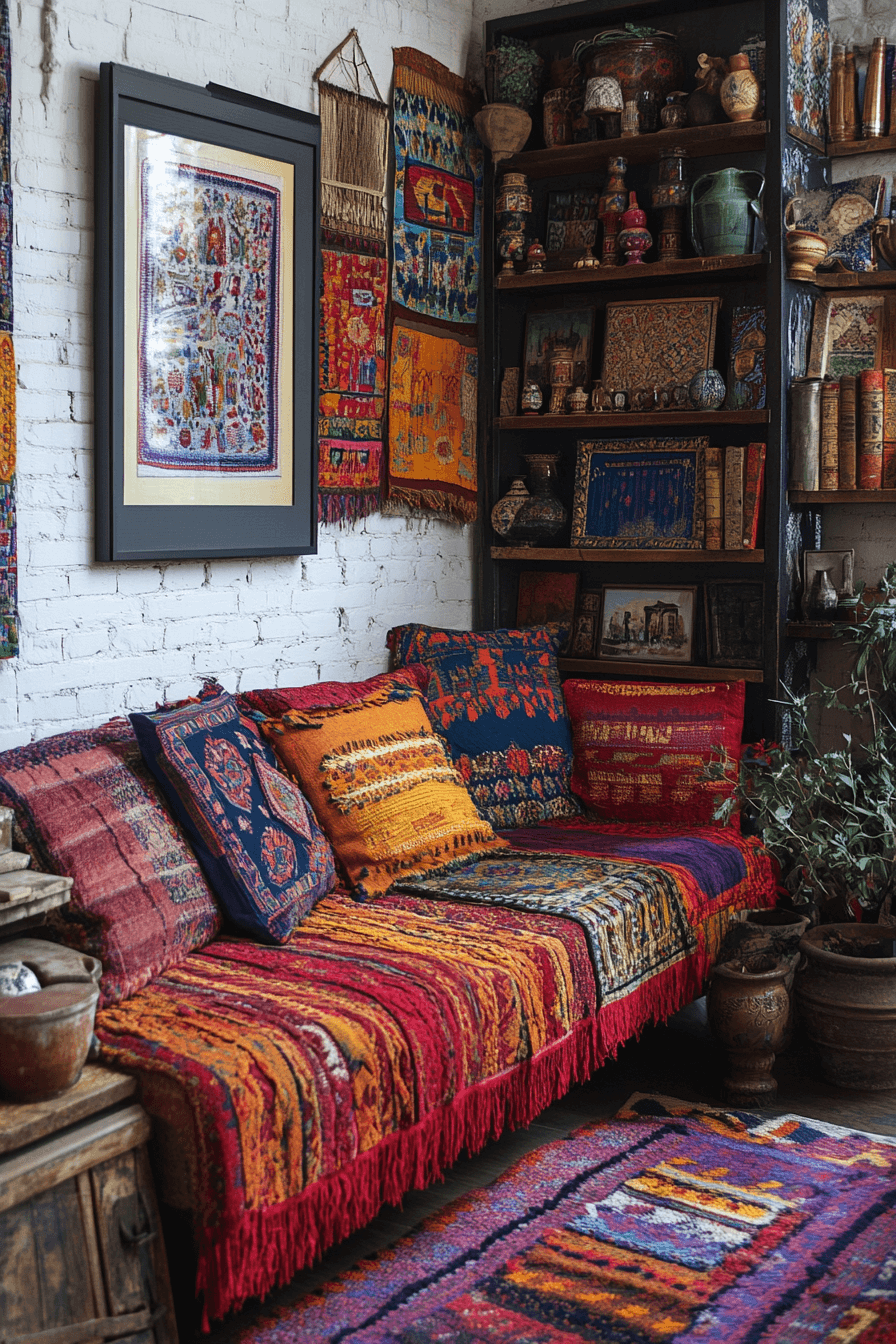 23+ Studio Apartment Decor Designs That Feel Fresh and Modern 19 Global Inspired Studio Decor