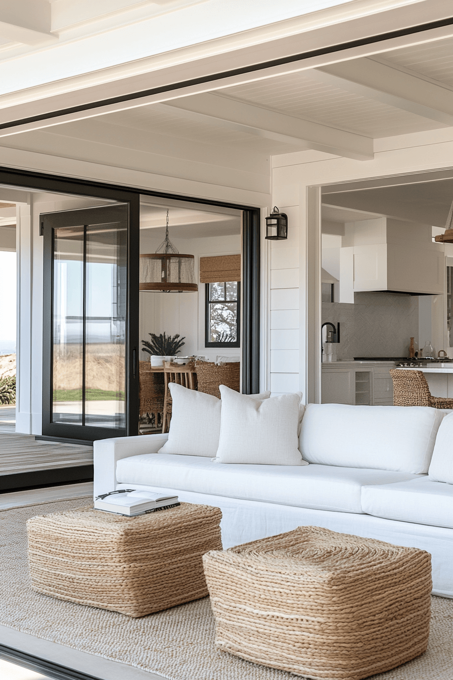 18+ Modern Farmhouse Interior Looks Perfect for Everyday Elegance 19 Harmonious Indoor Outdoor Living