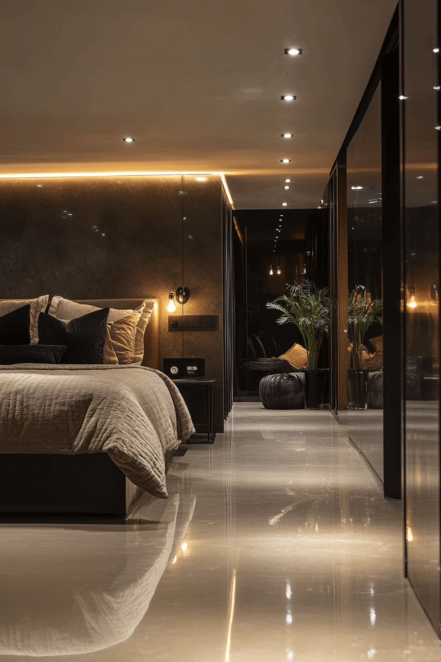 25+ Luxury Bedroom Master Ideas That Capture Modern Elegance 19 High Gloss Luxury Room
