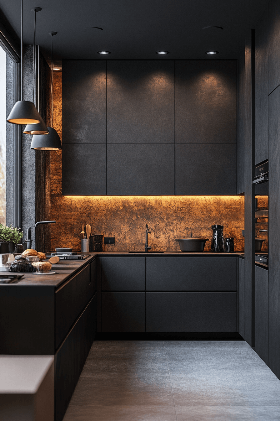 22+ Tiny Apartment Kitchen Decor Inspiration That Sparks Joy 19 Monochrome Style