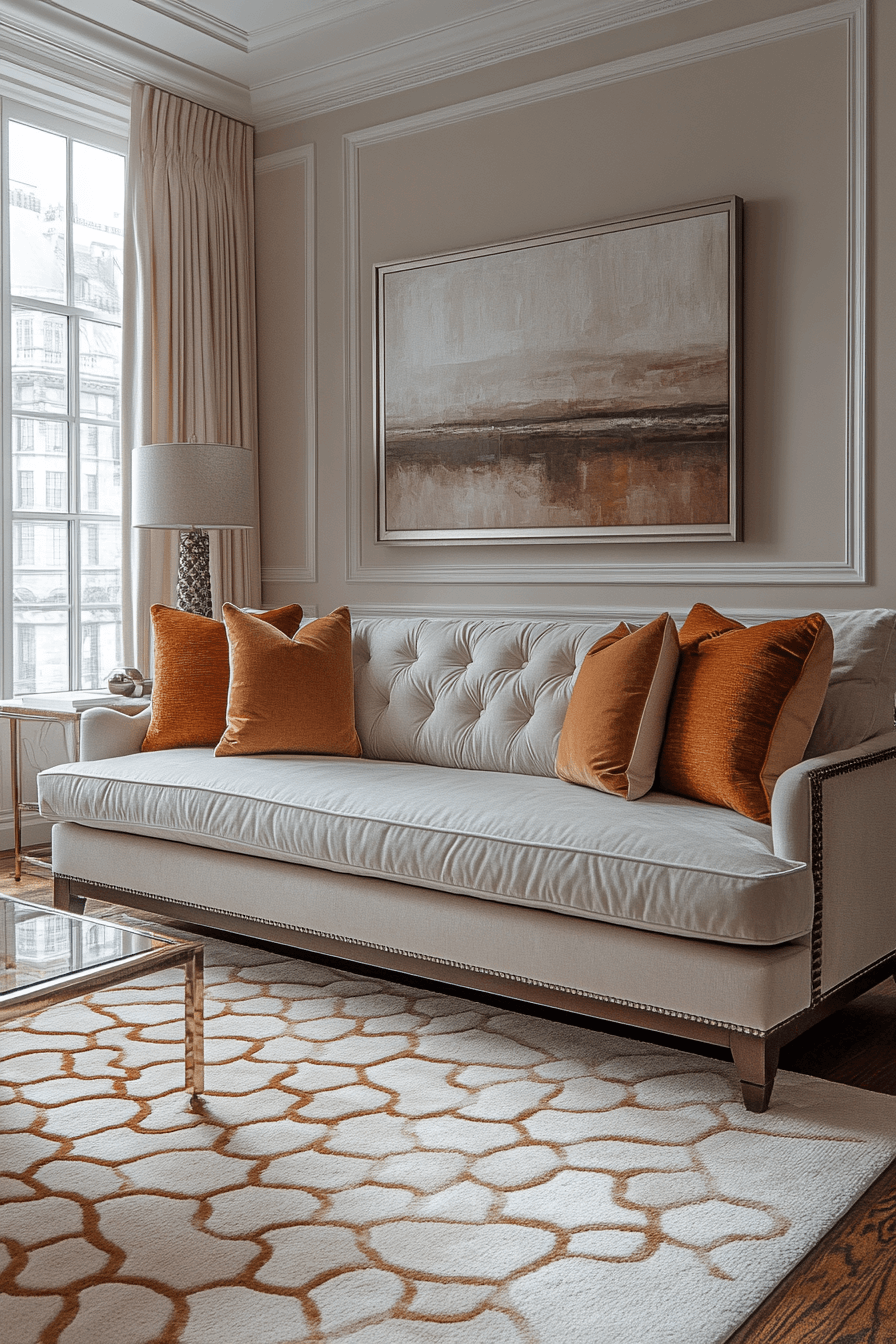 15+ Transitional Living Room Looks That Create a Chic and Relaxing Escape 19 Polished Comfort Retreat